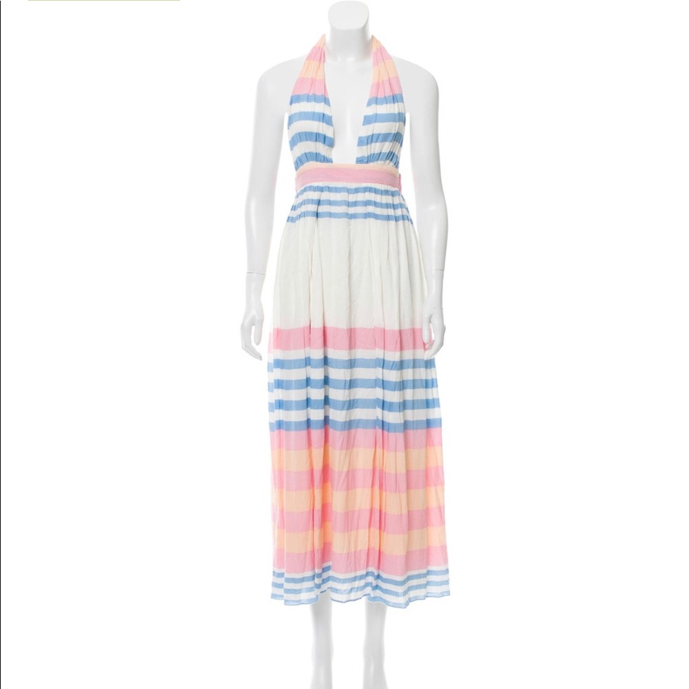 Mara Hoffman open back halter dress - Picture 6 of 11